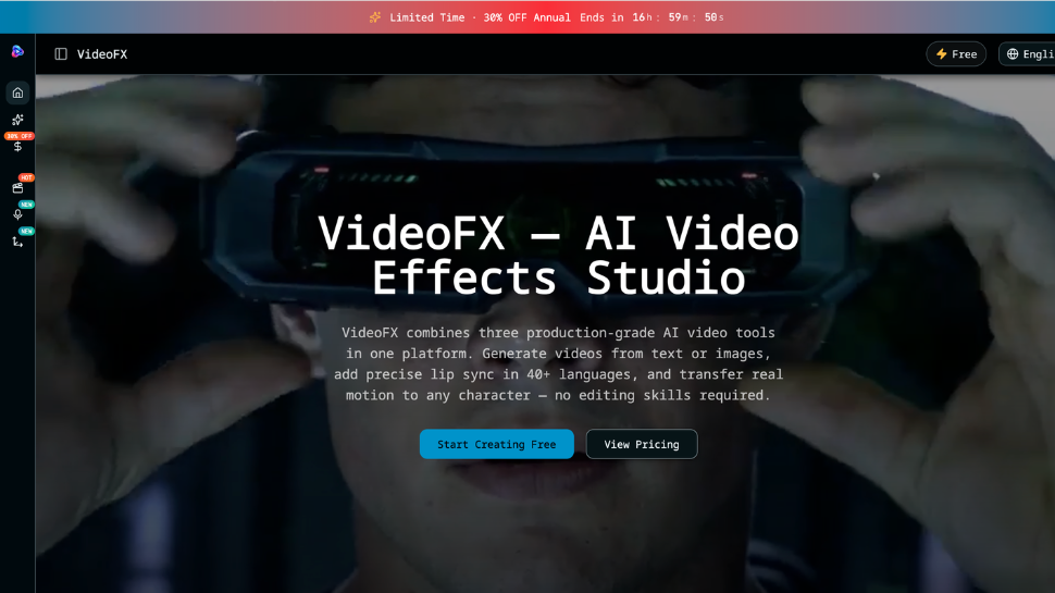 VideoFX Studio screenshot